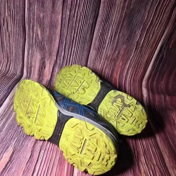 Asics Gel Venture 8 Running Shoes 1011A824 003 Black Directoire Blue Men 8.5 - Picture 4 of 6